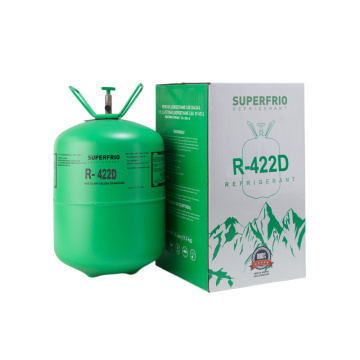 R422 Kältemittel 422D Garantierte Qualität R422D Gasfabrik direkt Reinheit 99,9% R422D Kältemittel Gas